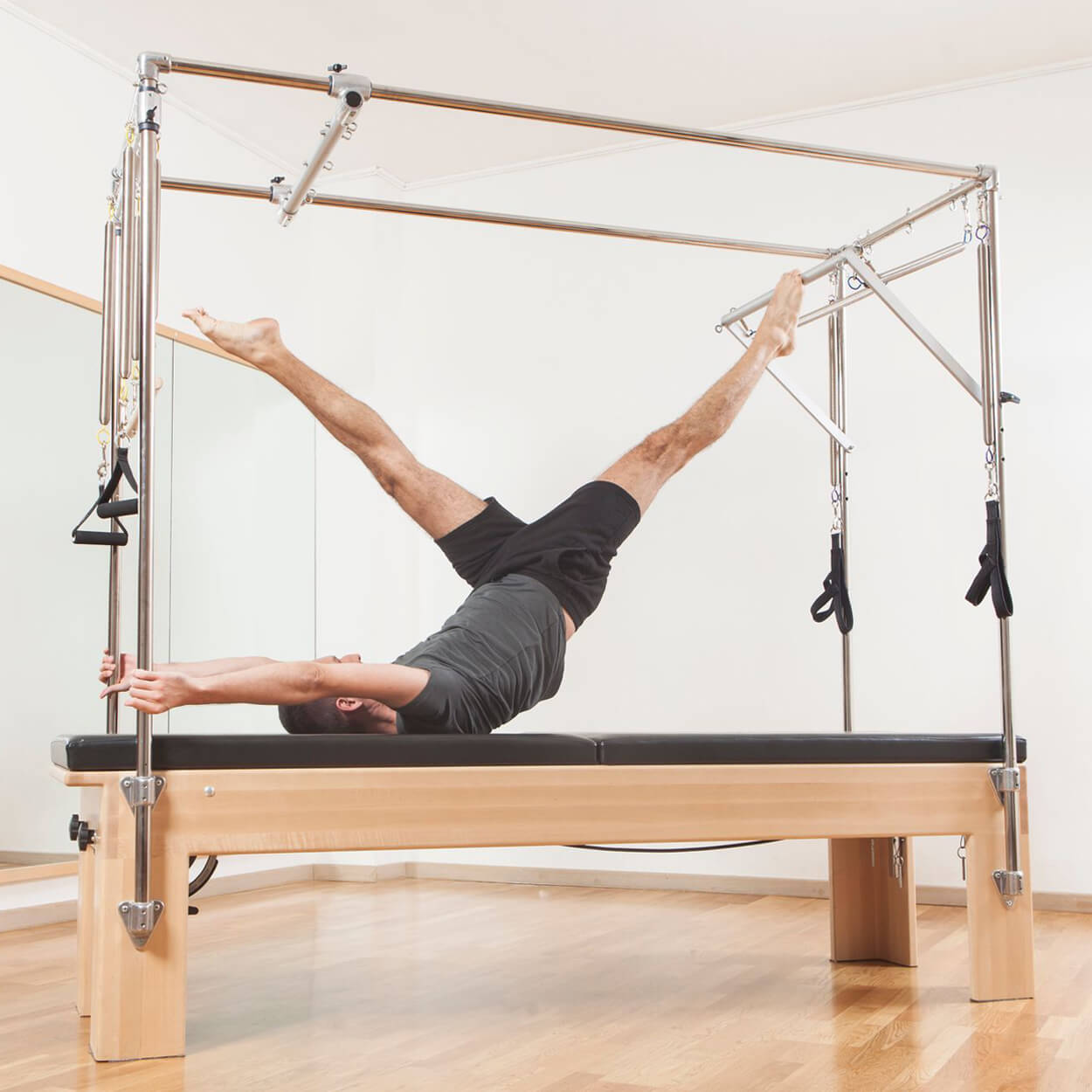 Napolie Pilates Bed Pilates Reformer - Full Trapeze Yoga and Pilates Bed  Machine