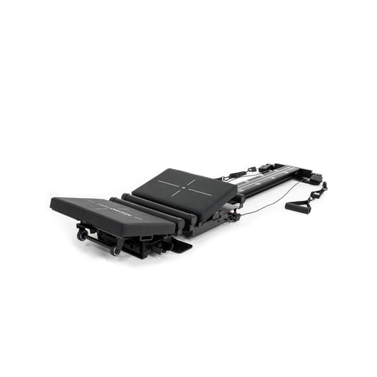 Lagree Fitness Micro machine front angle on white background