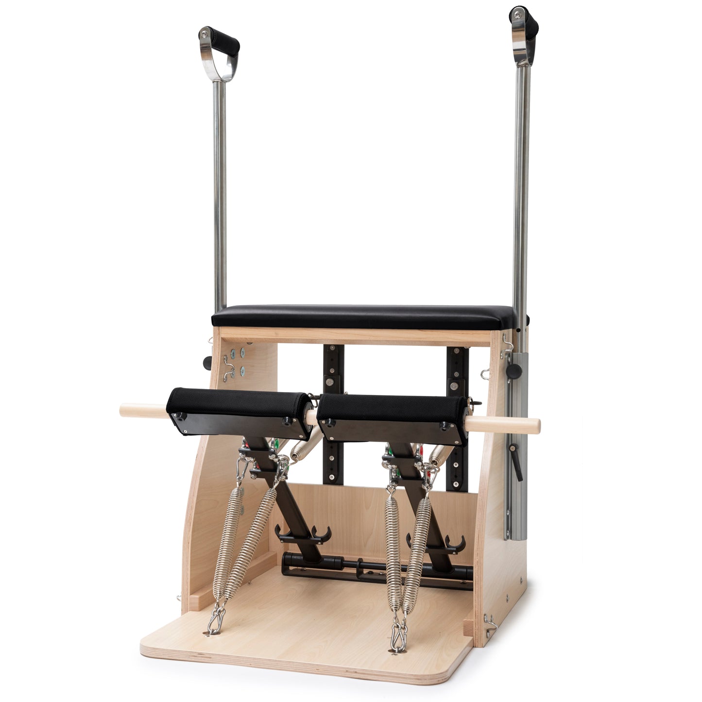 Elina Pilates Elite Wood Combo Chair with Handles - Pilates Reformers Plus