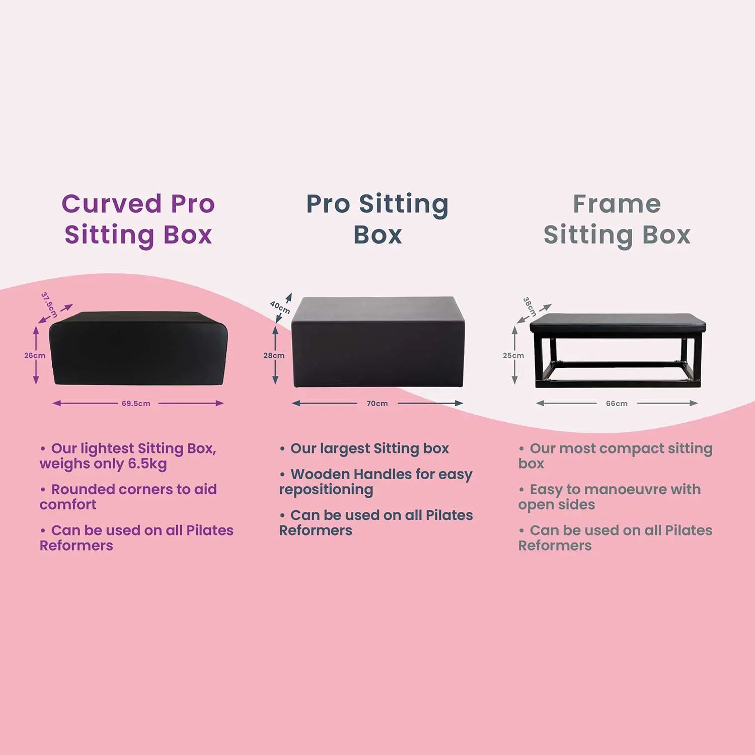 Align Pilates Curved Pro Sitting Box - Pilates Reformers Plus