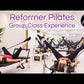 Align Pilates M8 Pro Maple Wood Reformer and Sitting Box Bundle - Pilates Reformers Plus