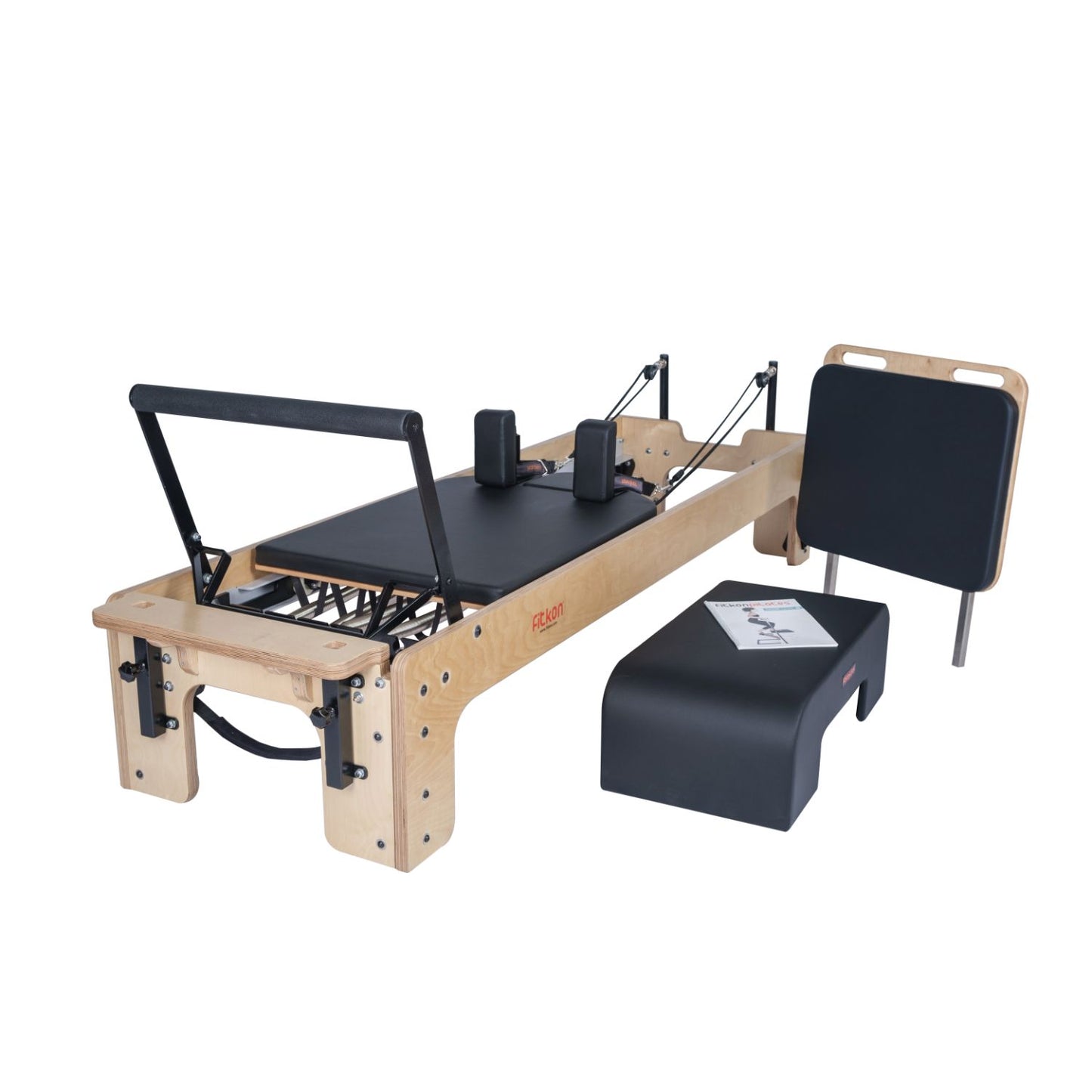 Fitkon Powerhouse Pilates Reformer Machine - Pilates Reformers Plus