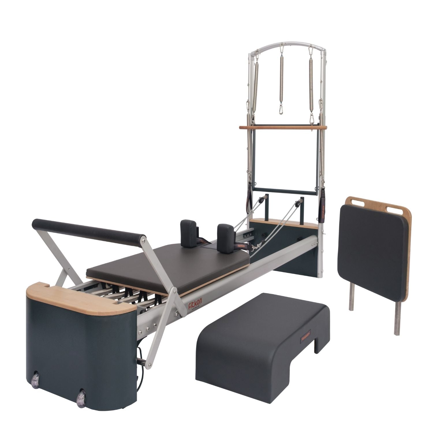 Buy Fitkon Pro Plus Pilates Reformer with Free Shipping – Pilates Reformers  Plus
