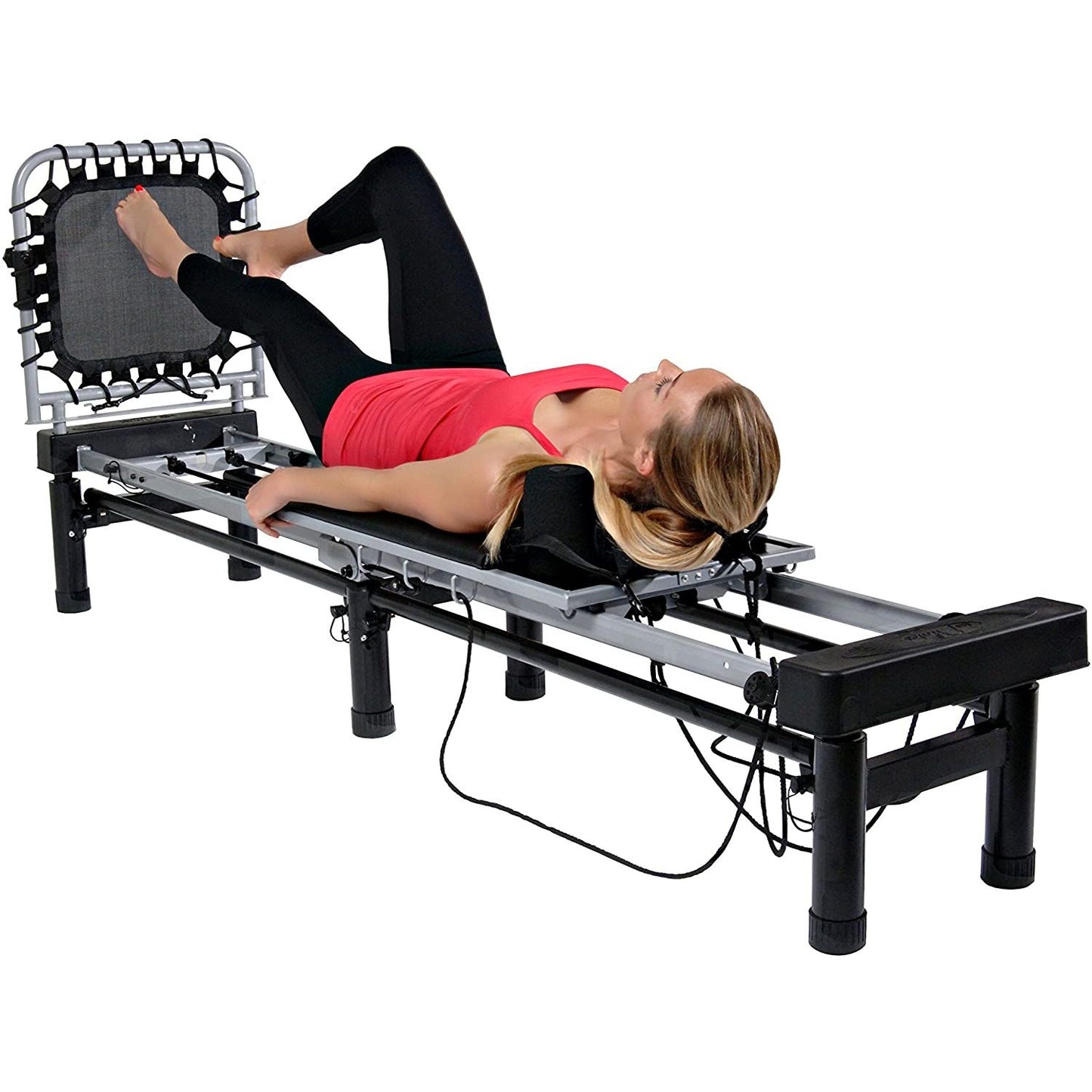 Stamina AeroPilates 266 Pilates Reformer with Rebounder & Stand, 3-Cord - Pilates Reformers Plus