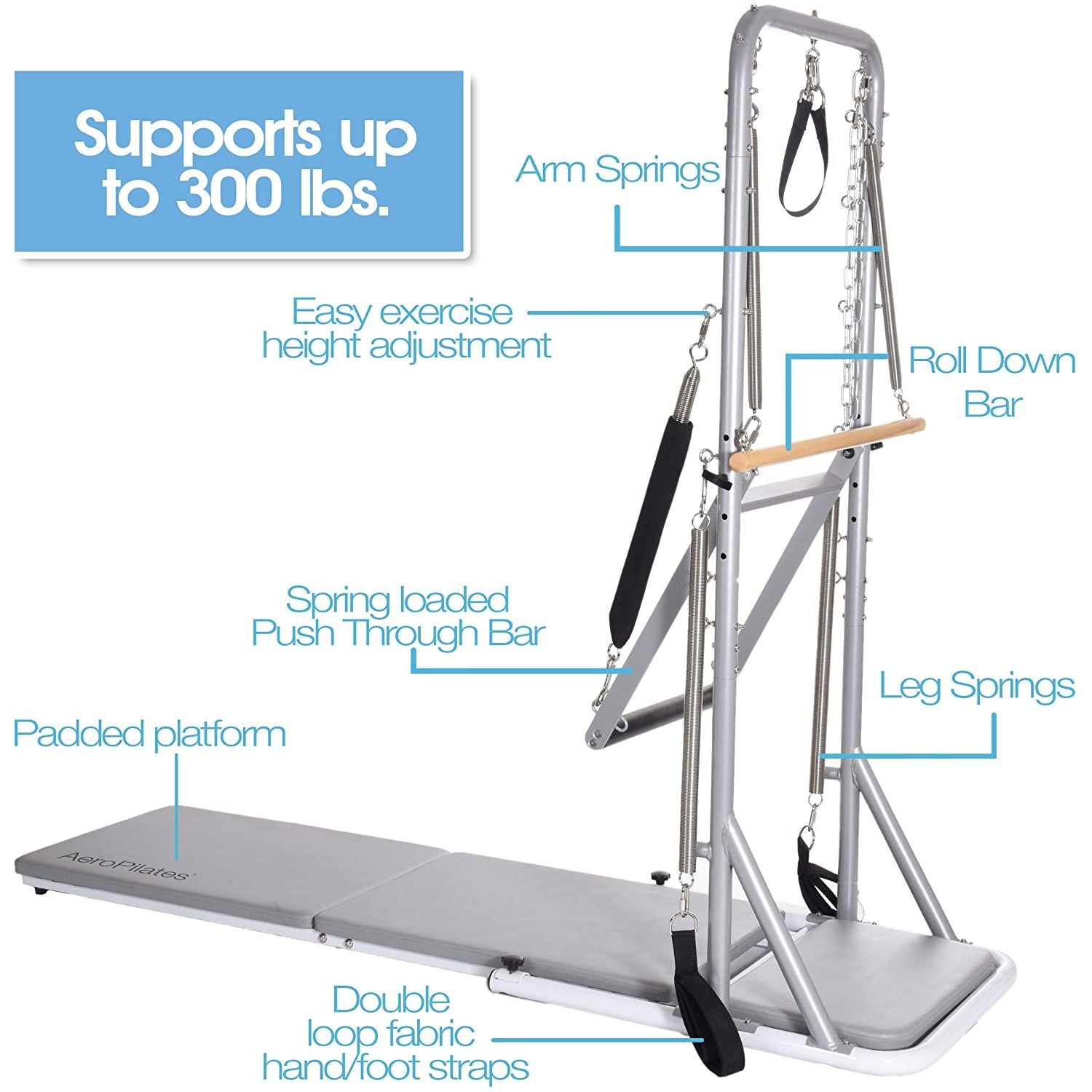 Stamina AeroPilates Precision Cadillac Studio Tower - Pilates Reformers Plus