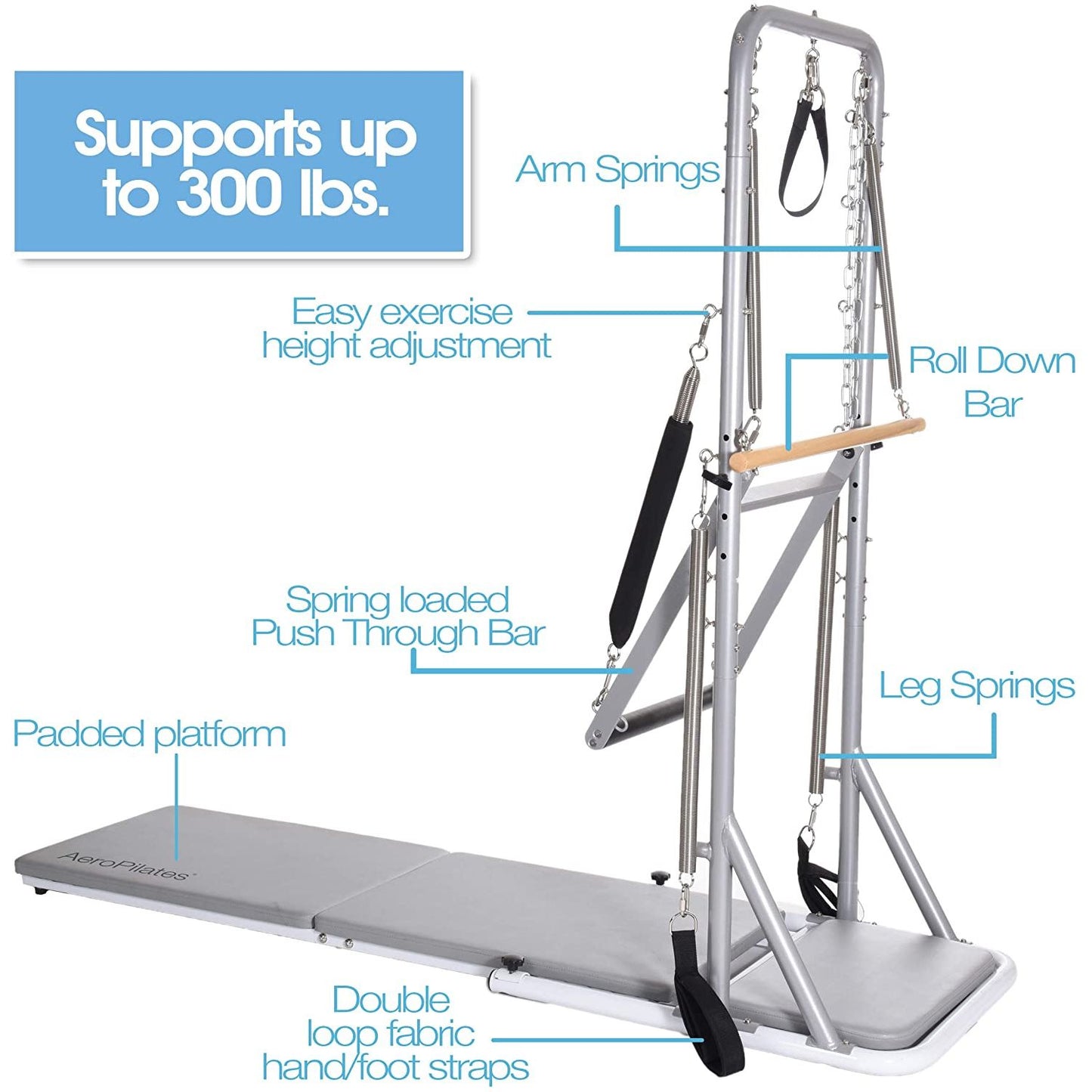 Stamina AeroPilates Precision Cadillac Studio Tower - Pilates Reformers Plus