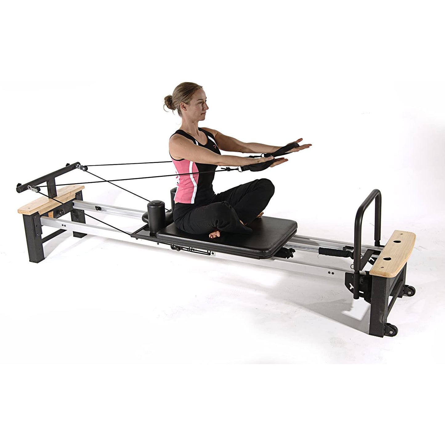 Stamina AeroPilates Pro XP 556 Pilates Reformer with Rebounder, 4-Cord - Pilates Reformers Plus