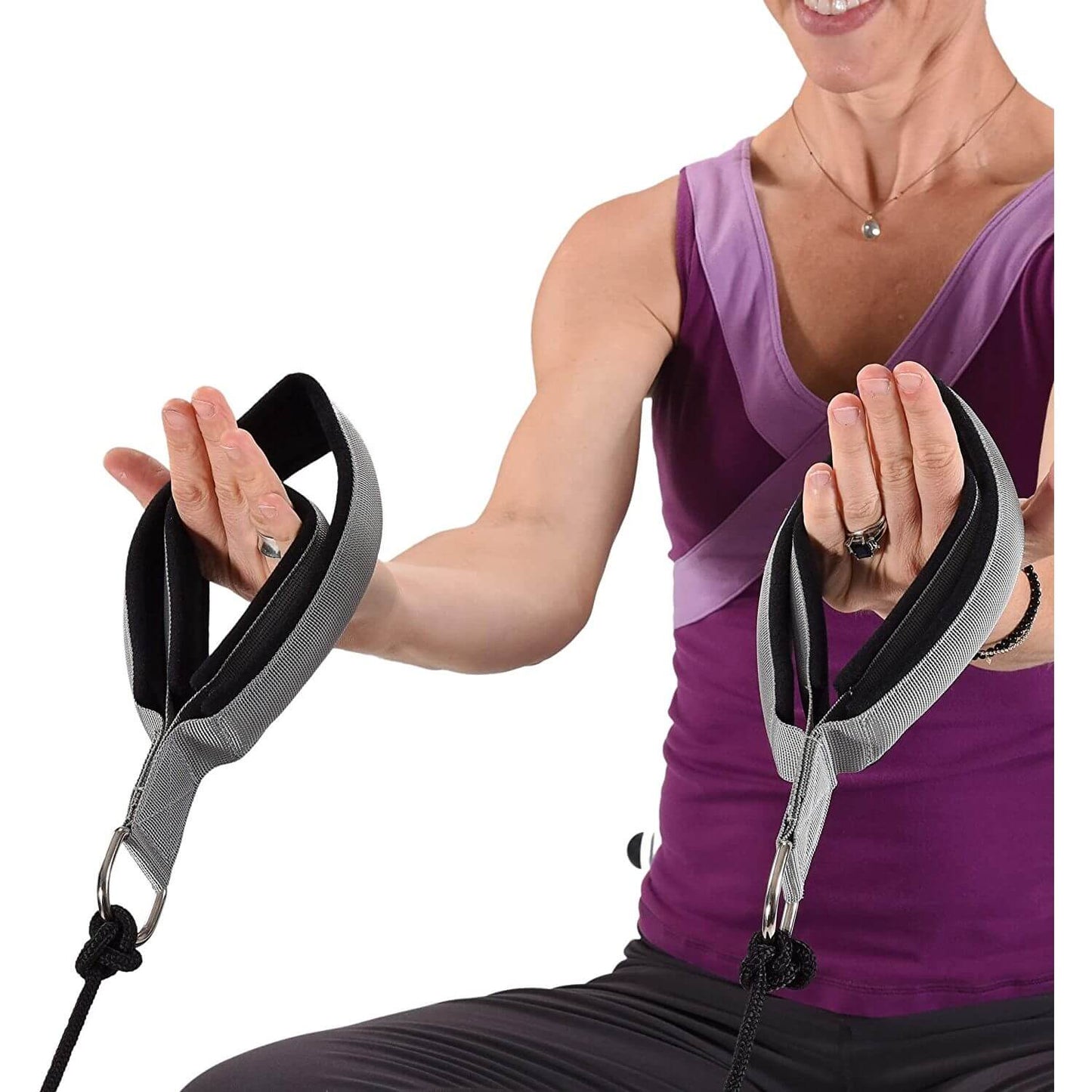 Stamina AeroPilates Precision Double Loop Hand and Foot Straps - Pilates Reformers Plus