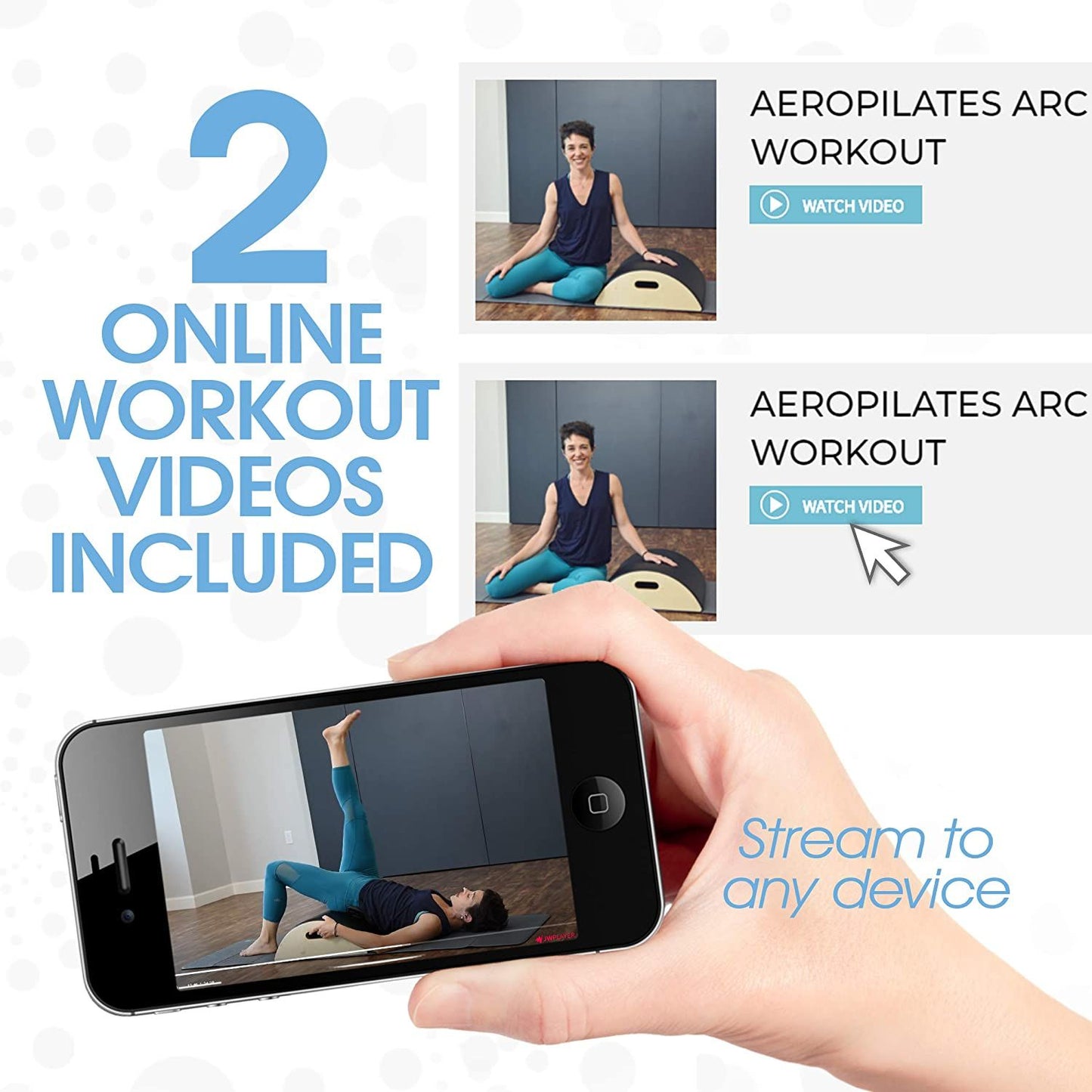 Stamina AeroPilates Precision Arc Barrel - Pilates Reformers Plus