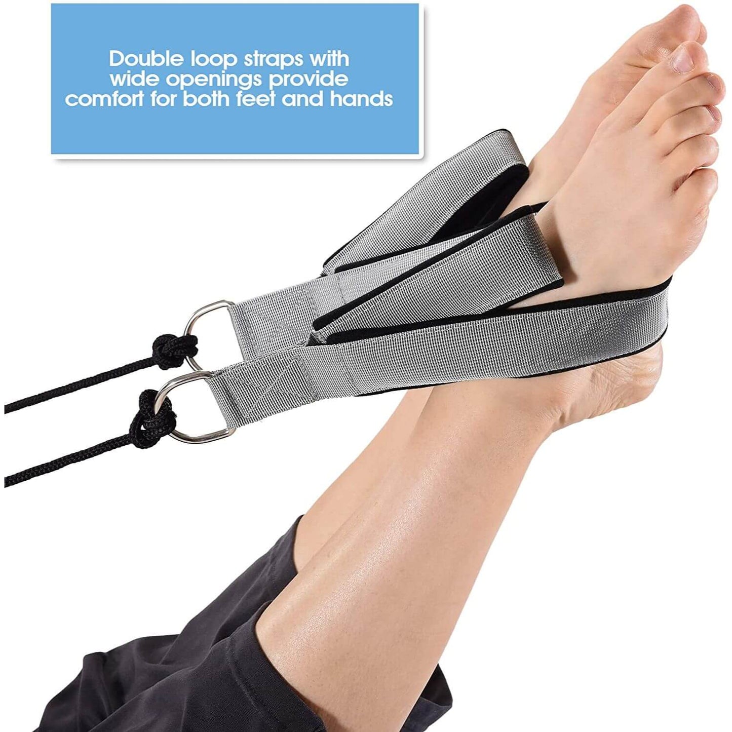 Stamina AeroPilates Precision Double Loop Hand and Foot Straps - Pilates Reformers Plus
