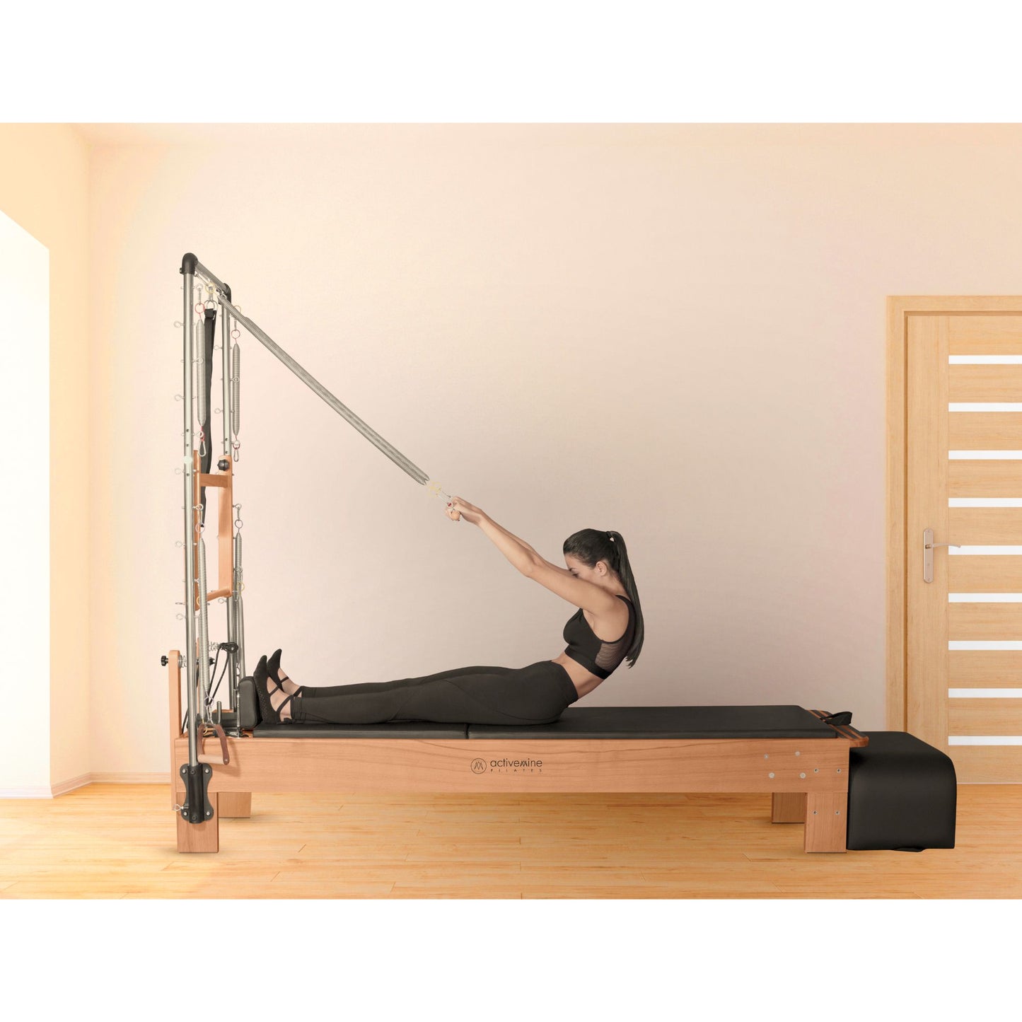 Activemine Pilates Reformer with Tower - Pilates Reformers Plus