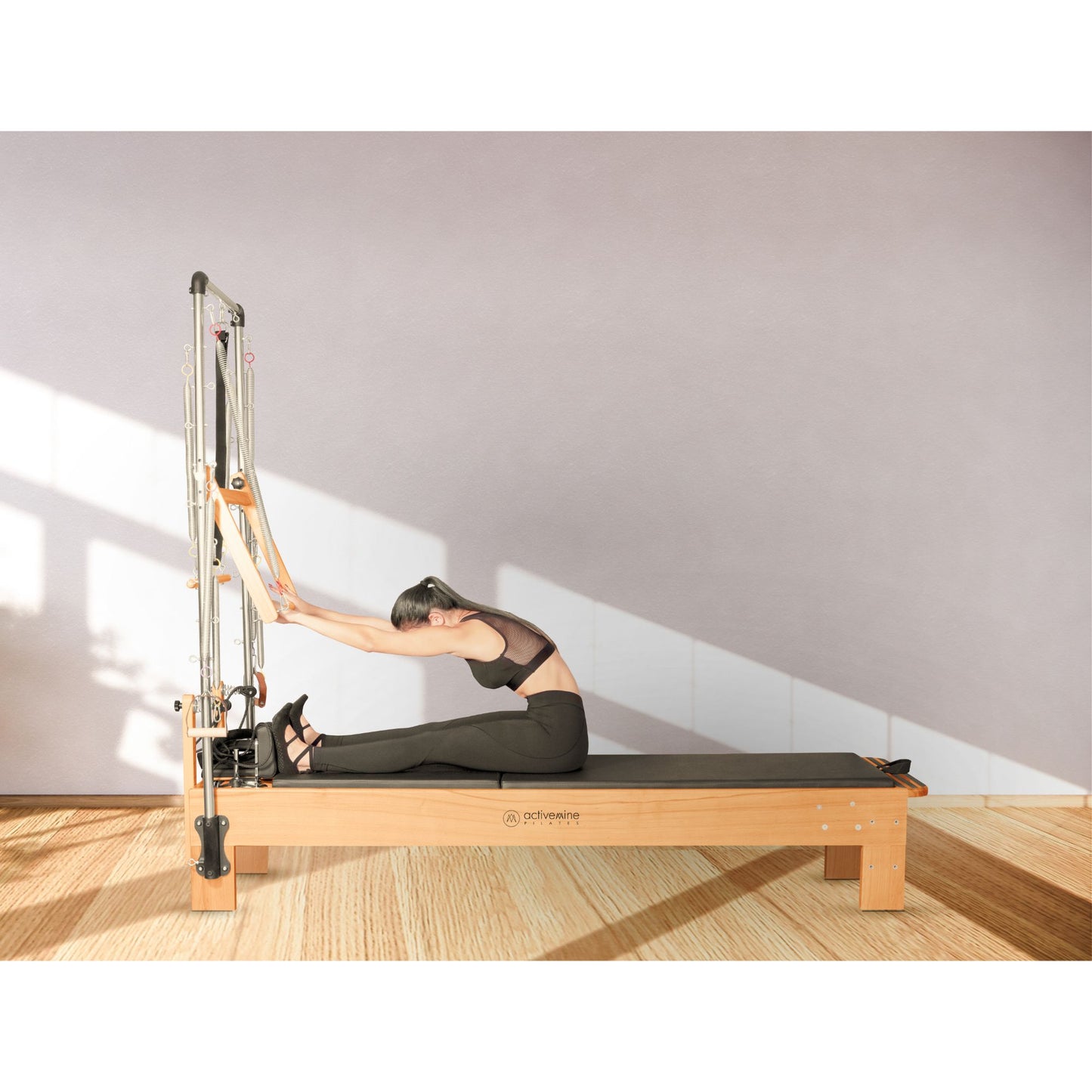 Activemine Pilates Reformer with Tower - Pilates Reformers Plus