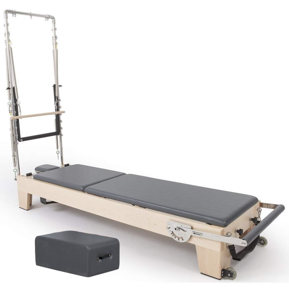Buy Elina Elite Wood Reformer with Tower with Free Shipping