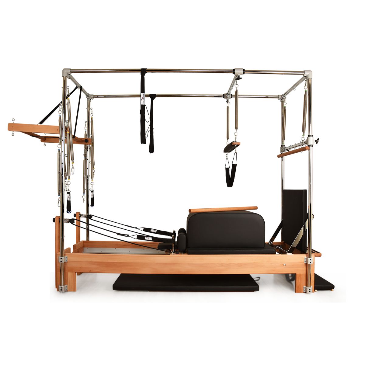 The PPS Deluxe, a revolutionary 3-in-1 Pilates Reformer, Cadillac, and Mat  System 