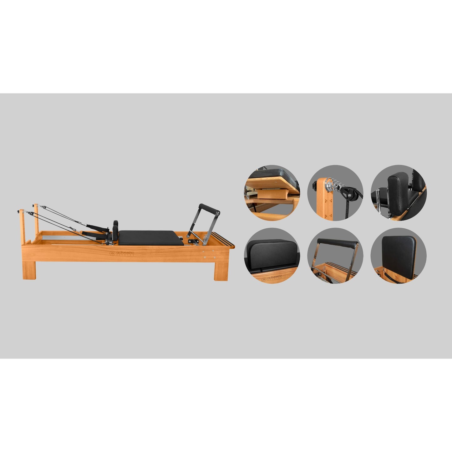 Activemine Pilates Reformer Machine - Pilates Reformers Plus