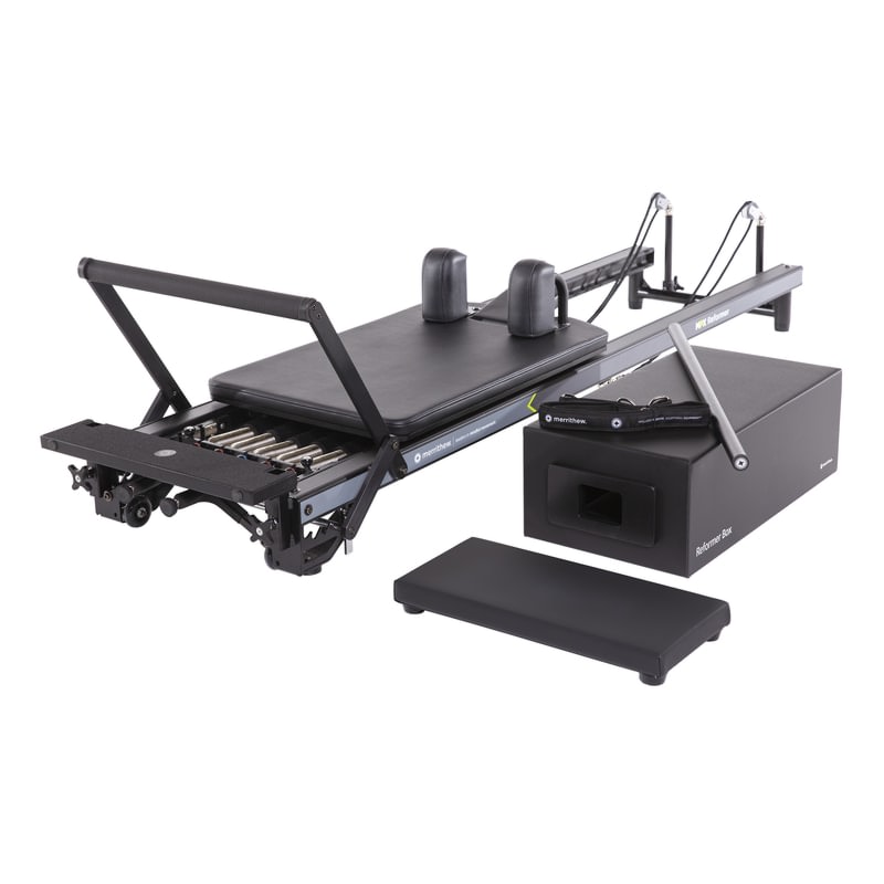 Buy Merrithew MPX Reformer Package with Vertical Stand – Pilates Reformers  Plus