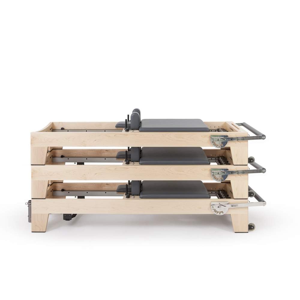 Elina Pilates Elite Wood Reformer with Tower - Pilates Reformers Plus