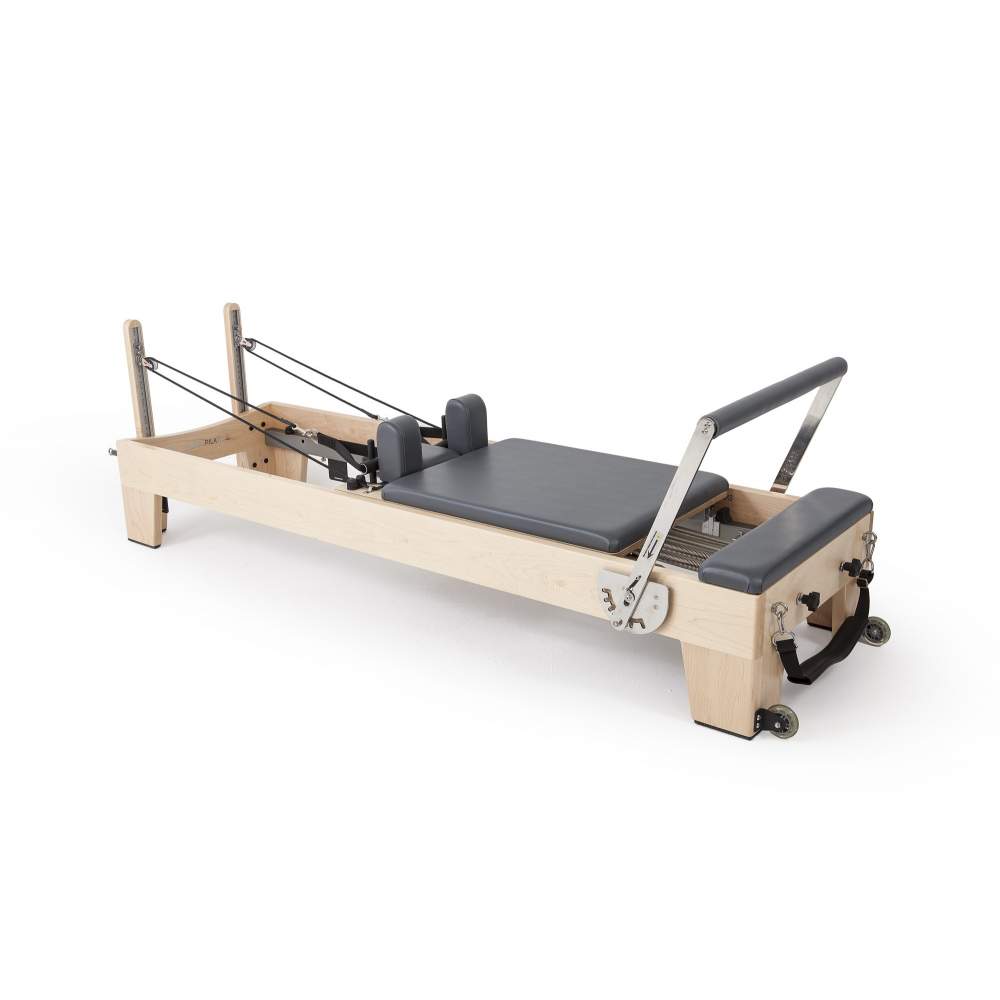 Elina Pilates Elite Wood Reformer with Tower - Pilates Reformers Plus