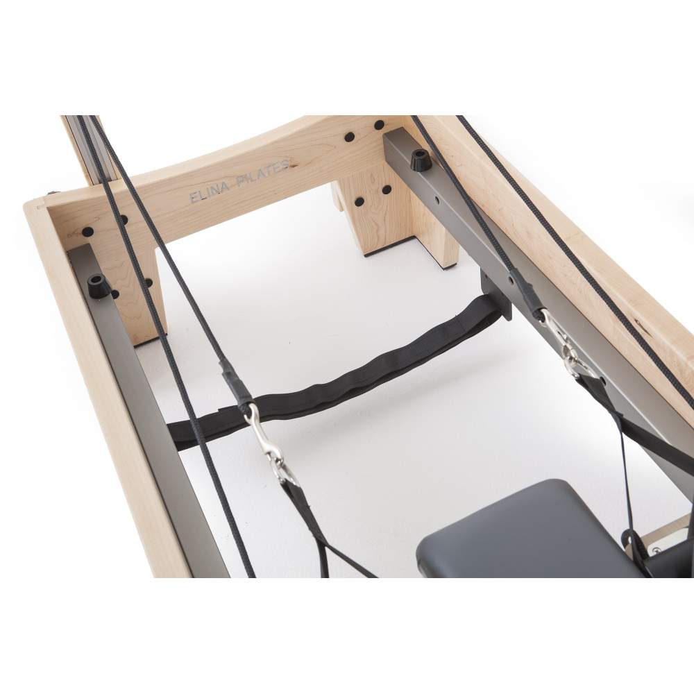 Elina Pilates Elite Wood Reformer with Tower - Pilates Reformers Plus