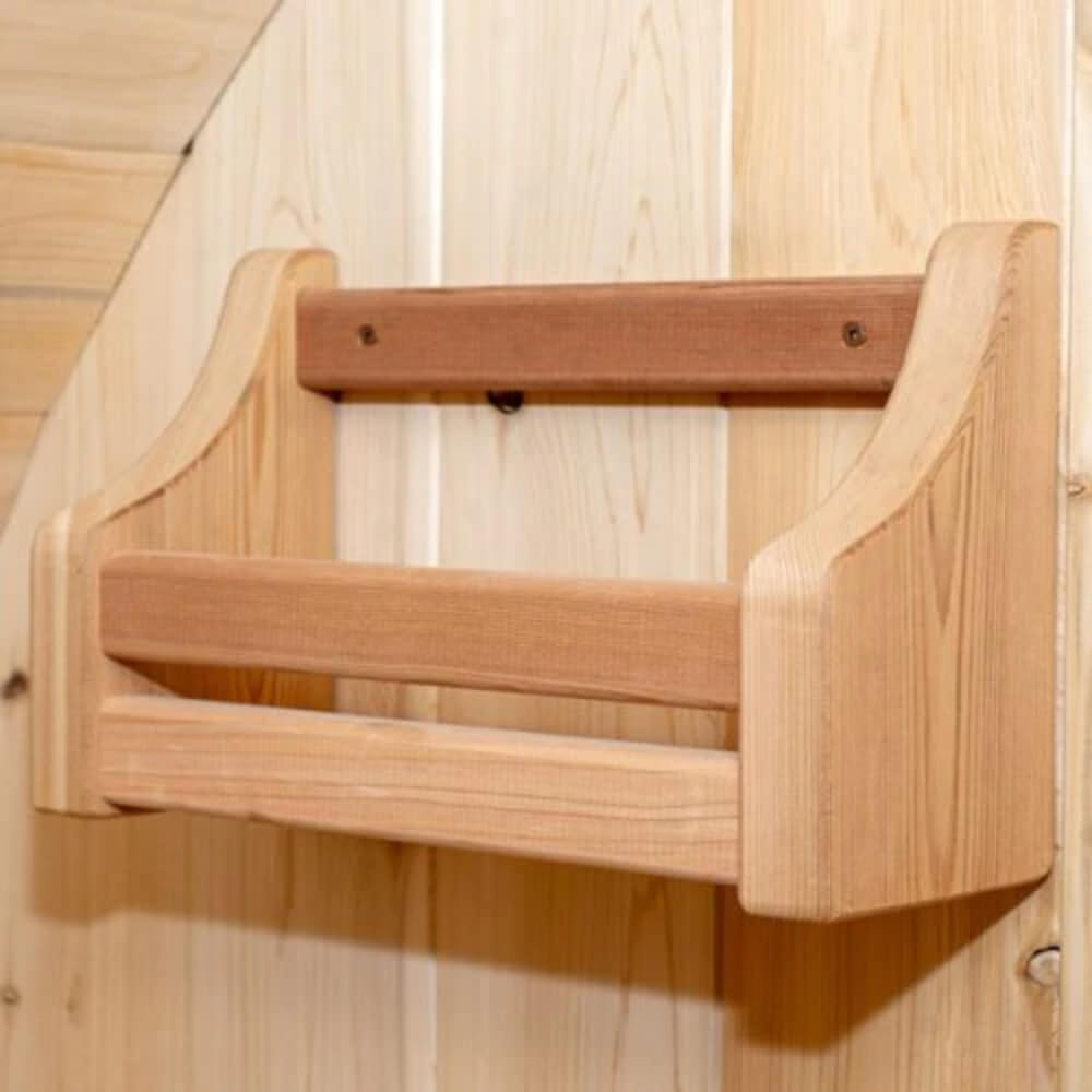 Dundalk Cedar Bottle Shelf - Pilates Reformers Plus