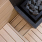 Auroom Nativa Wood Indoor Modular Cabin Sauna Kit - Pilates Reformers Plus