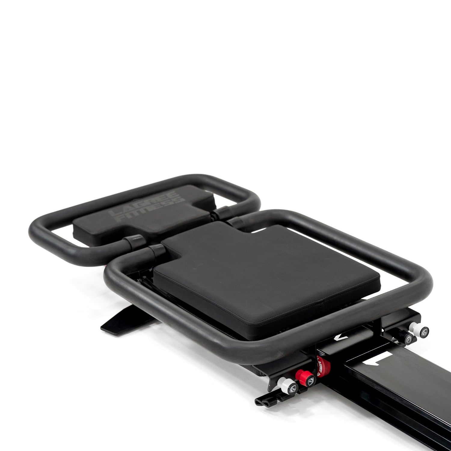 Lagree Micro width with handles is 23.5 inches for stability