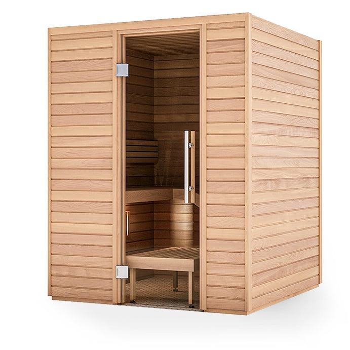 Auroom Baia Wood DIY Indoor Modular Cabin Sauna Kit - Pilates Reformers Plus