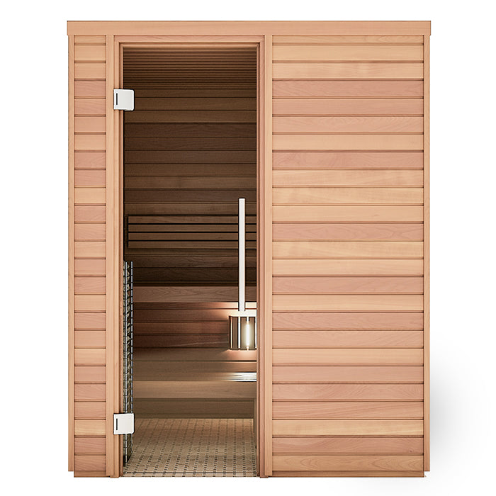 Auroom Cala Wood DIY Indoor Modular Cabin Sauna Kit - Pilates Reformers Plus