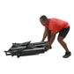 foldable stair climber machine for home workouts with adjustable resistance and incline