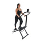 foldable stair climber machine for home workouts with adjustable resistance and incline