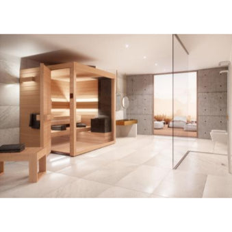 Auroom Lumina Wood Indoor Modular Cabin Sauna Kit - Pilates Reformers Plus