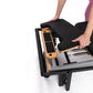 Fit Reformer pad footplate extender close-up showing padded surface