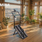 foldable stair climber machine for home workouts with adjustable resistance and incline