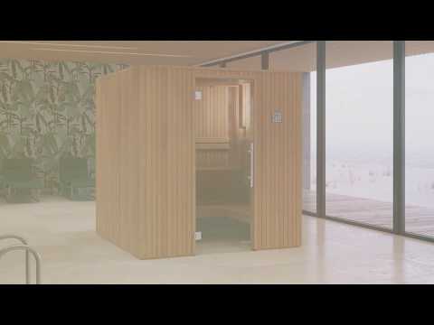 Auroom Familia Wood Indoor Modular Cabin Sauna Kit - Pilates Reformers Plus