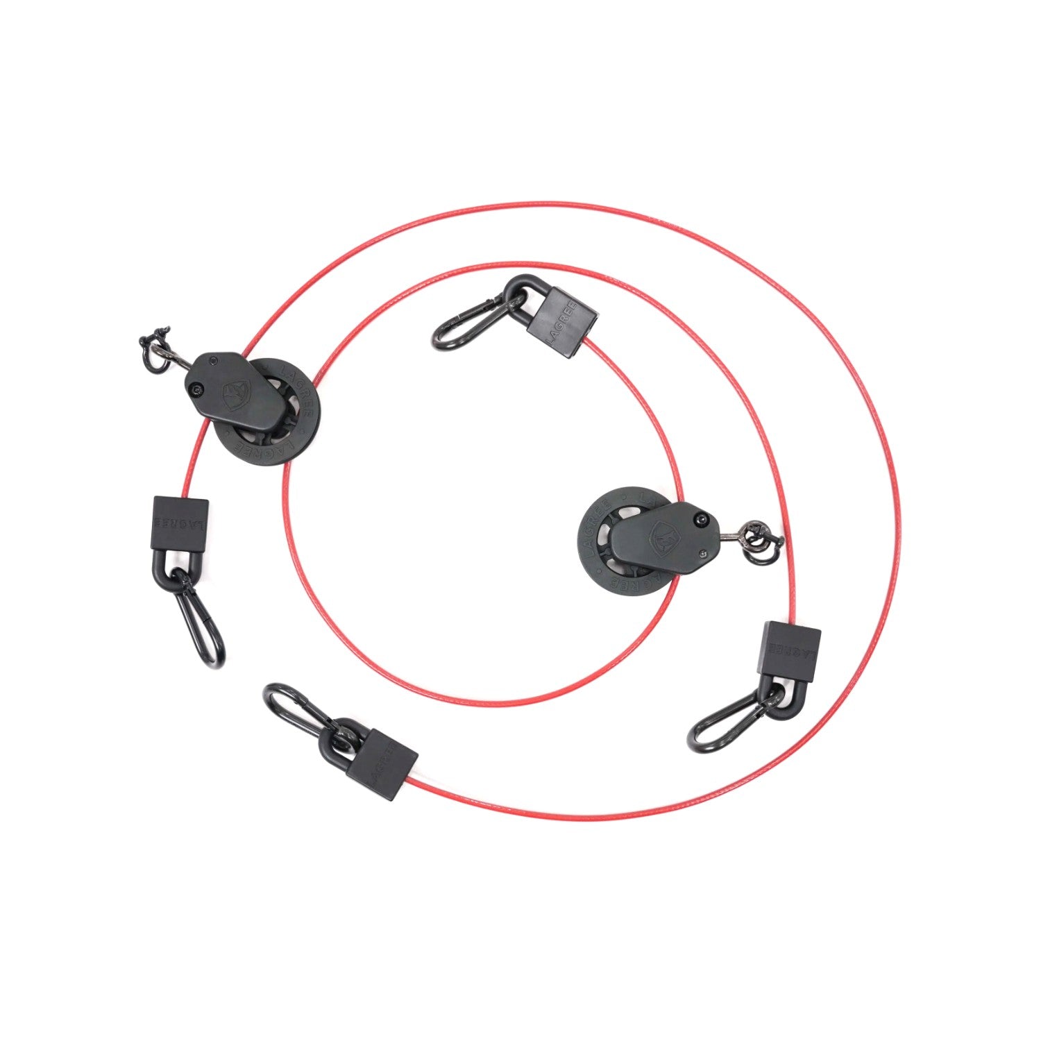 Pair of upgraded short resistance cables designed for rear-end machine installation