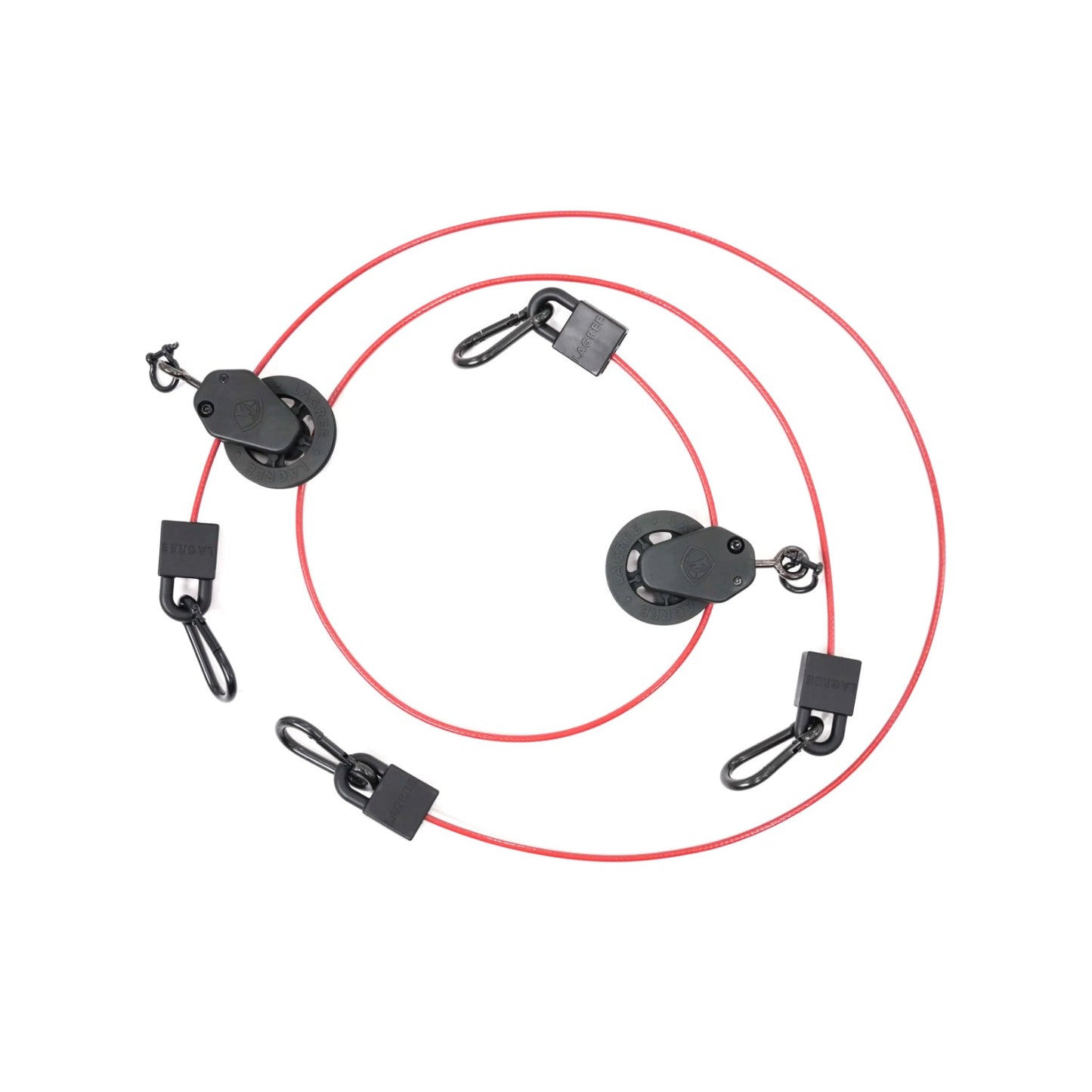 Pair of upgraded short resistance cables designed for rear-end machine installation