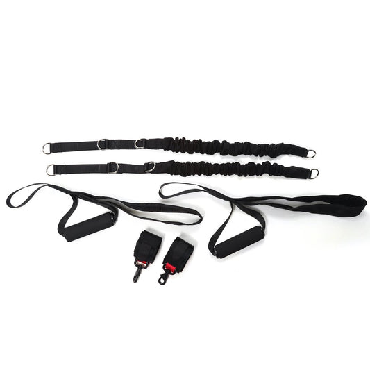 Lagree Fitness Micro Cables w/ Footstrap Handle Bundle - Pilates Reformers Plus