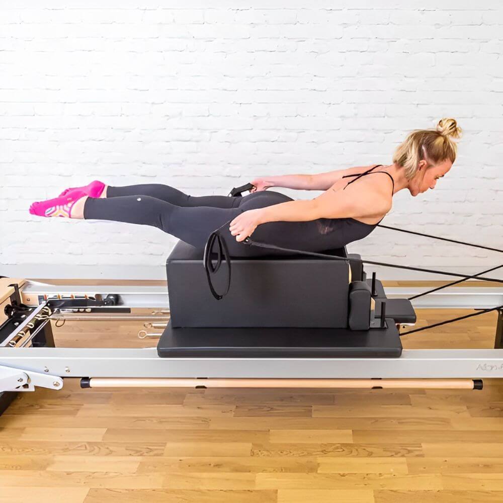 How to use Sitting Box on Pilates Reformer 