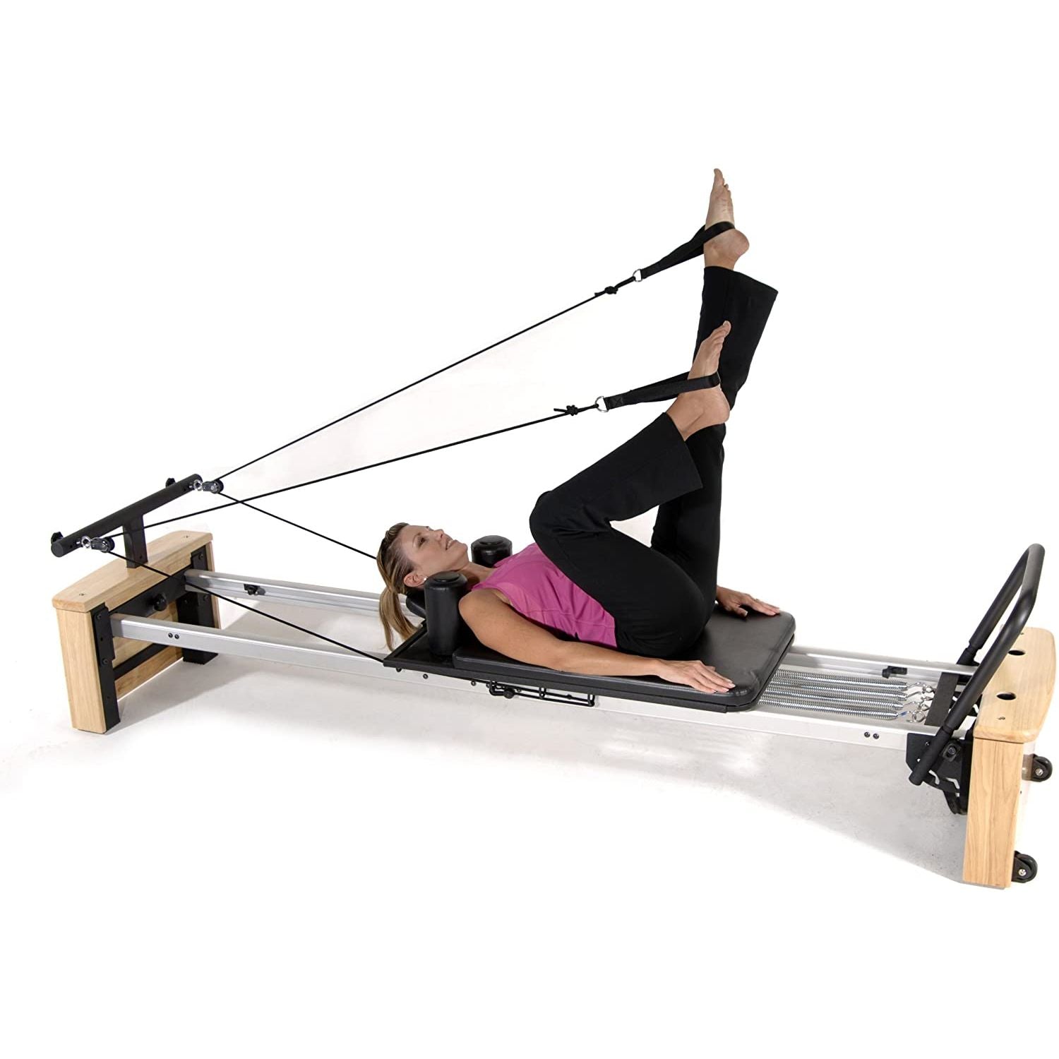 AeroPilates Pro XP 556 Reformer with Free-Form Cardio Rebounder - Pilates  Reformer Workout Machine for Home Gym - Up to 300 lbs Weight Capacity