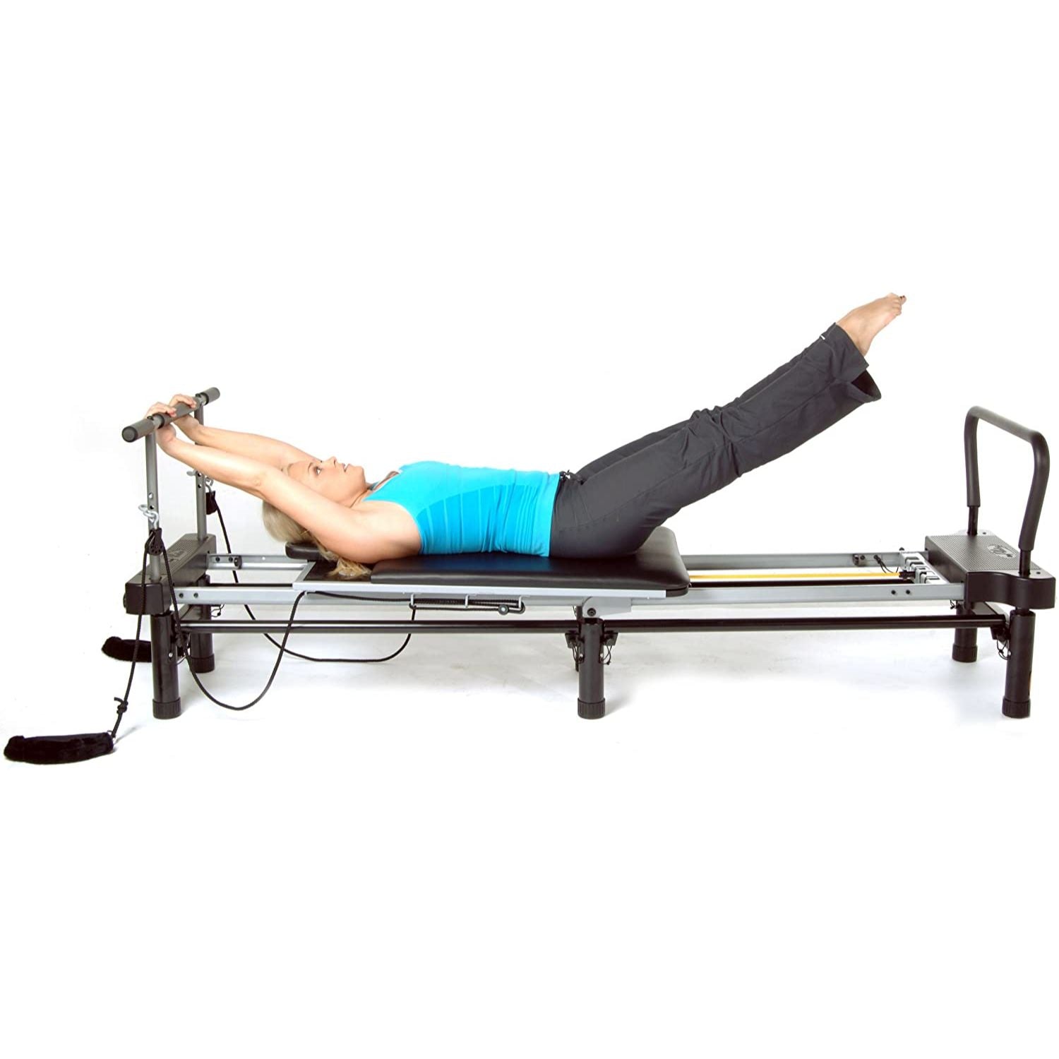 AeroPilates Reformer Stand - Add-on Pilates Accessories for AeroPilates  Reformers - Pilates Workout for Home Gym Workout - Large