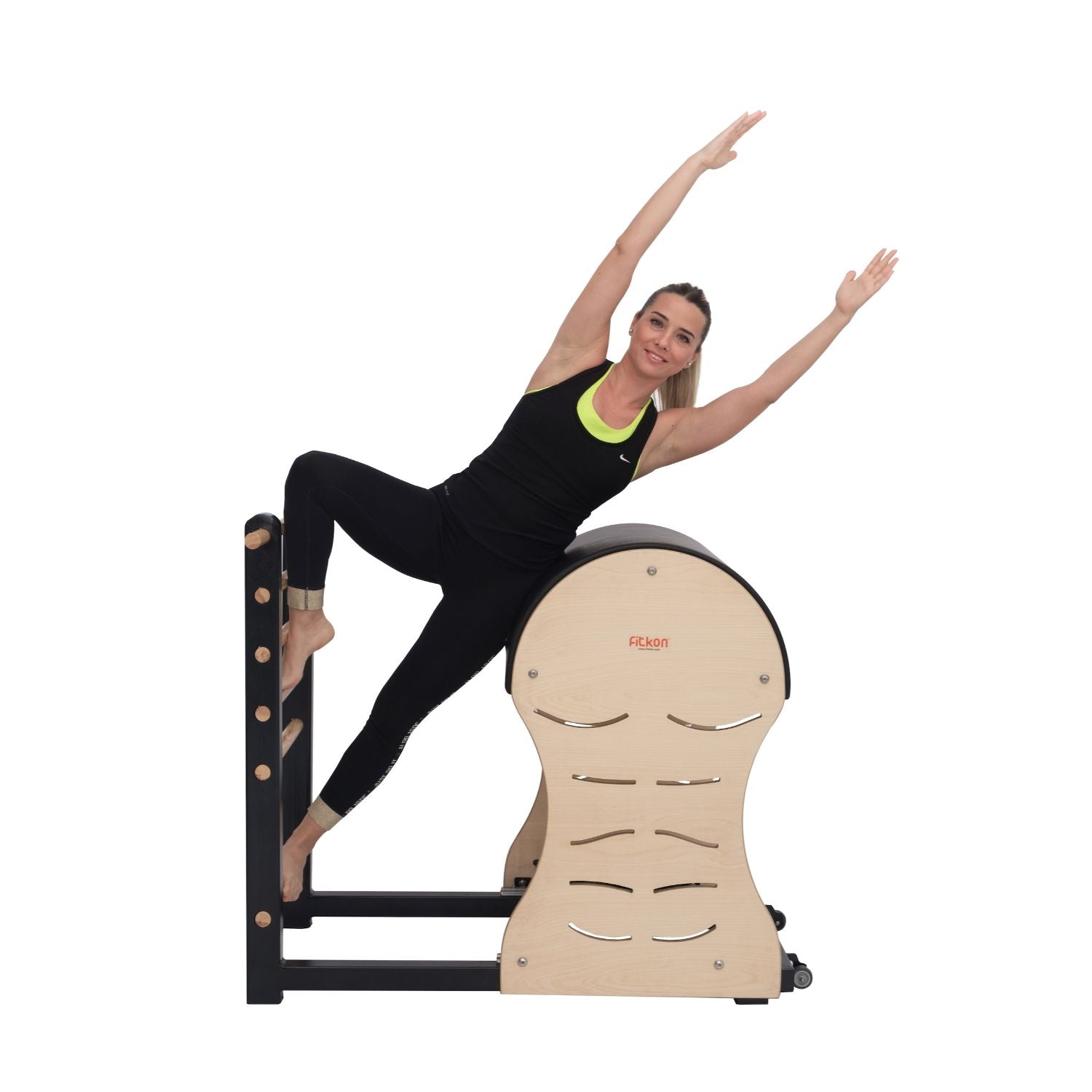 ONEMAX Pilates Body Balance Fitness Yoga Equipment Home Personal Workout  Pilates Ladder Barrel
