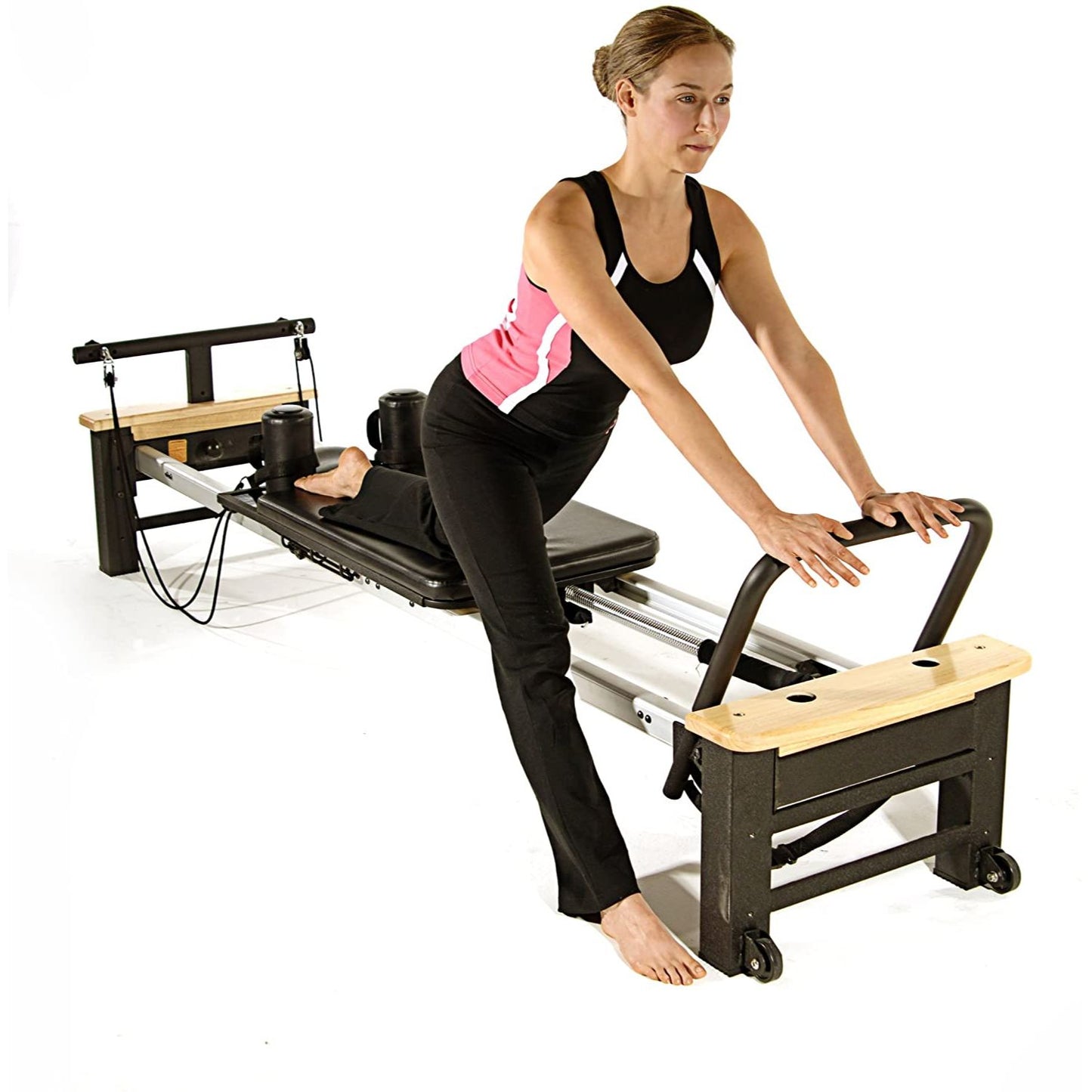 Stamina AeroPilates Pro XP 556 Pilates Reformer with Rebounder, 4-Cord - Pilates Reformers Plus