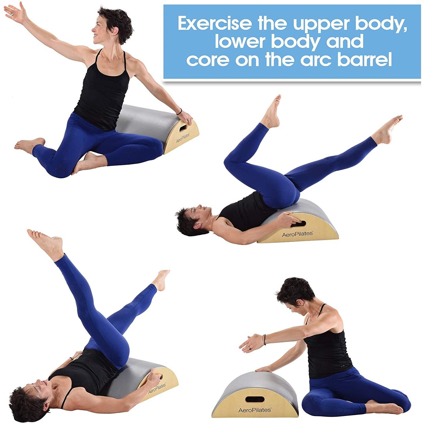 Stretches - Pilates Arc Barrel 