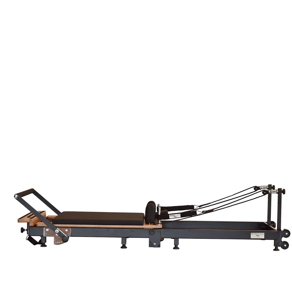 Private Pilates Premium Foldable Metal Pilates Reformer - Pilates Reformers Plus