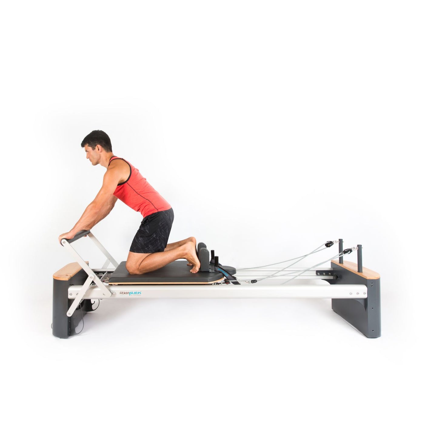 Fitkon Pro Reformer Pilates Machine - Pilates Reformers Plus