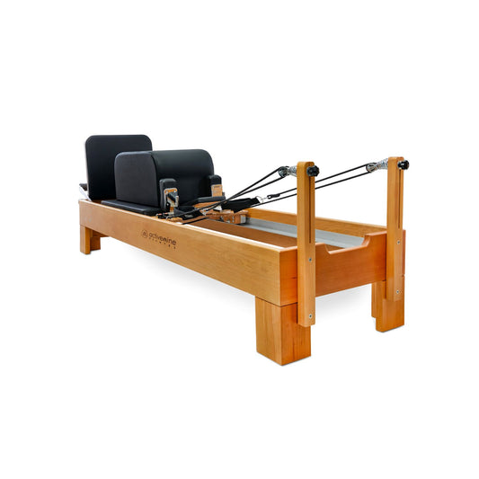 Pilates Reformer Machine for Home,Quality Pilates Reformers Equipment with  Adjustable Resistance System,PU Leather,Durable Piano Wire Springs and