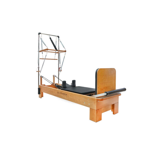 Pilates wood reformer with tower