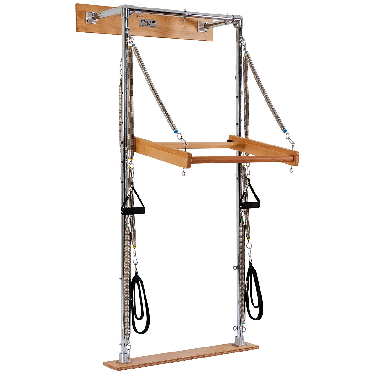 Pilates Cadillac Wall Unit with Platform Mat - Springboard Tower –  PersonalHour Pilates Reformers