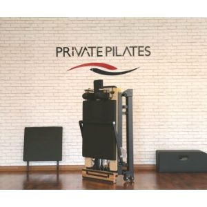 Private Pilates Premium Foldable Metal Pilates Reformer - Pilates Reformers Plus