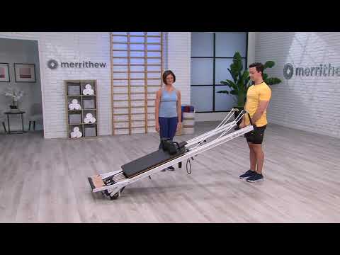 Merrithew SPX Max Reformer with Vertical Stand Bundle - Pilates Reformers Plus